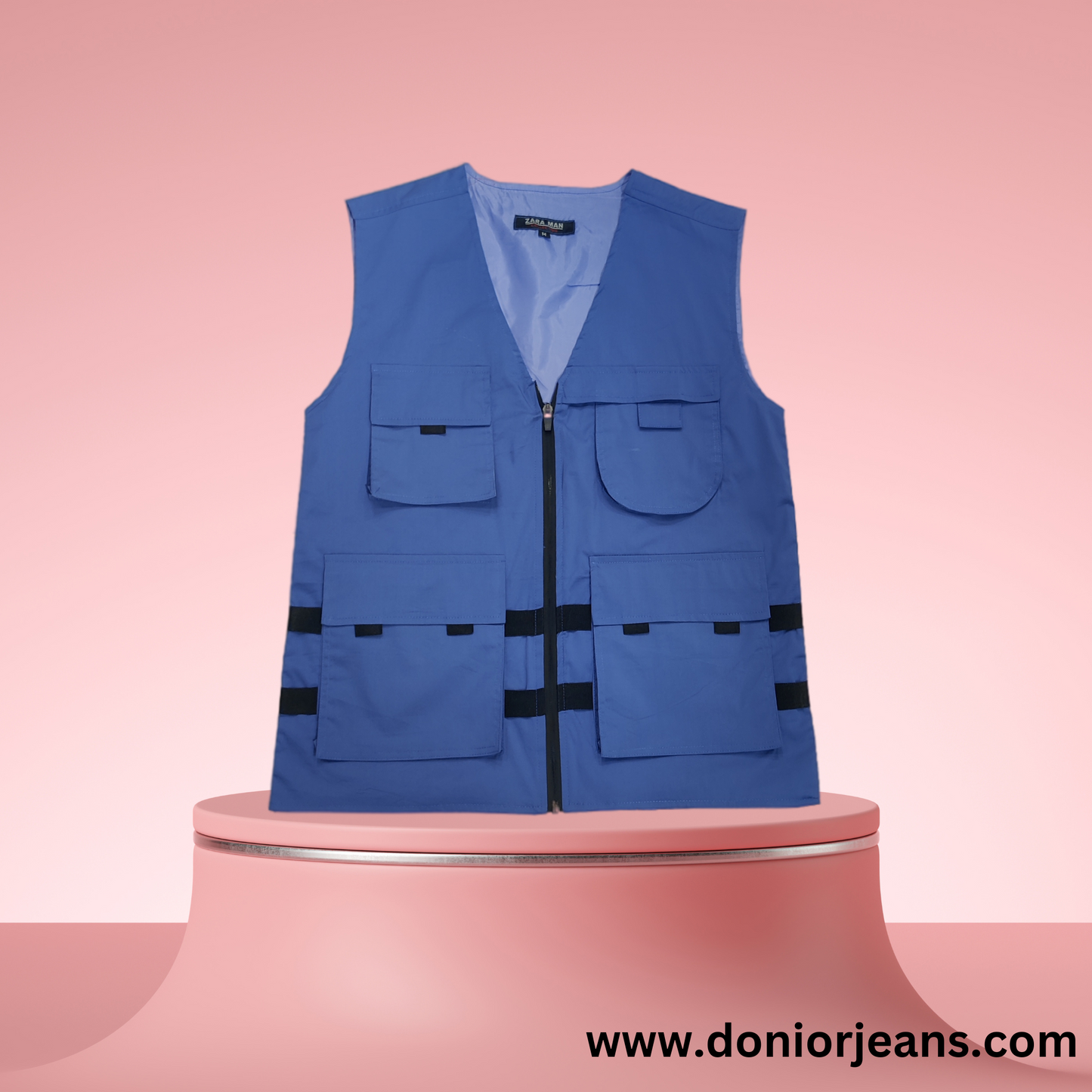 ROYAL SIDHU STYLE VAISTCOAT (12 MONTH) COTTON AND LYCEA FABRICATION