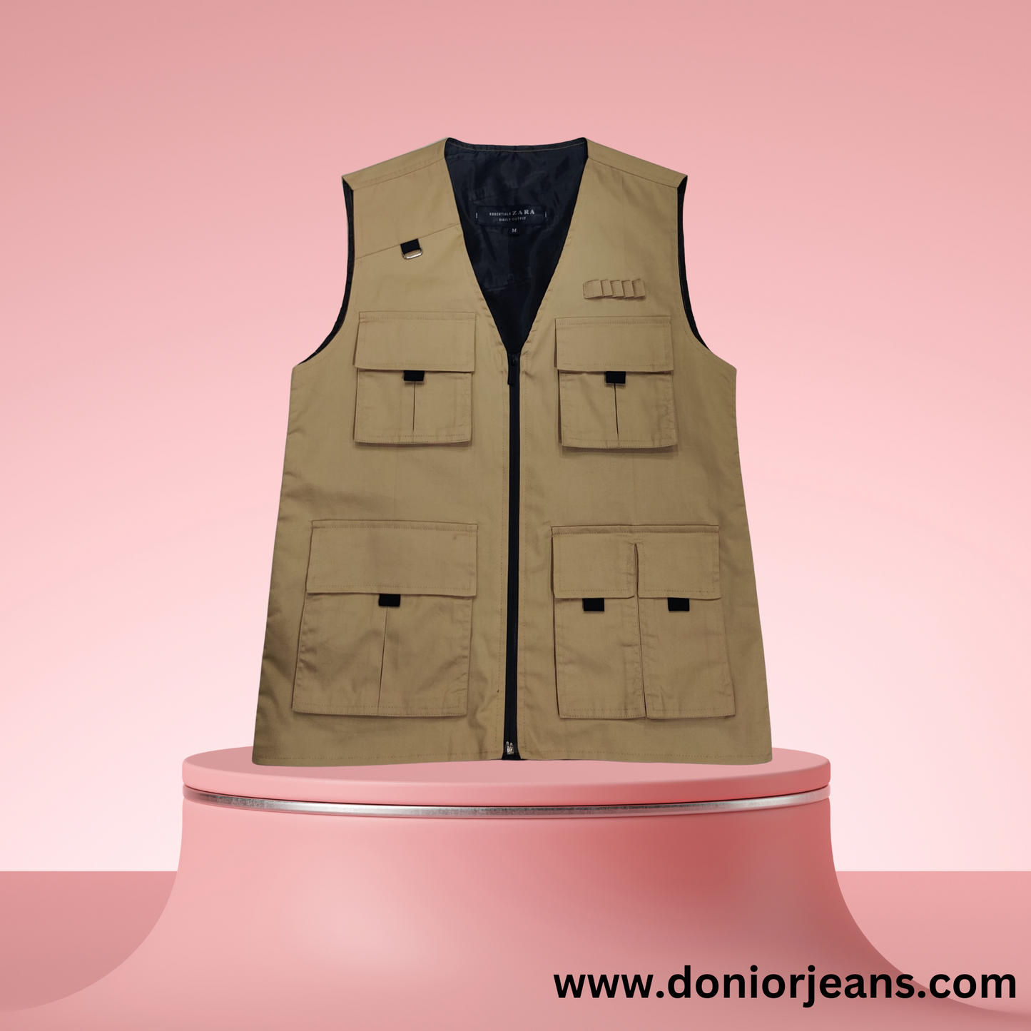 ROYAL SIDHU STYLE VAISTCOAT (12 MONTH) COTTON AND LYCEA FABRICATION