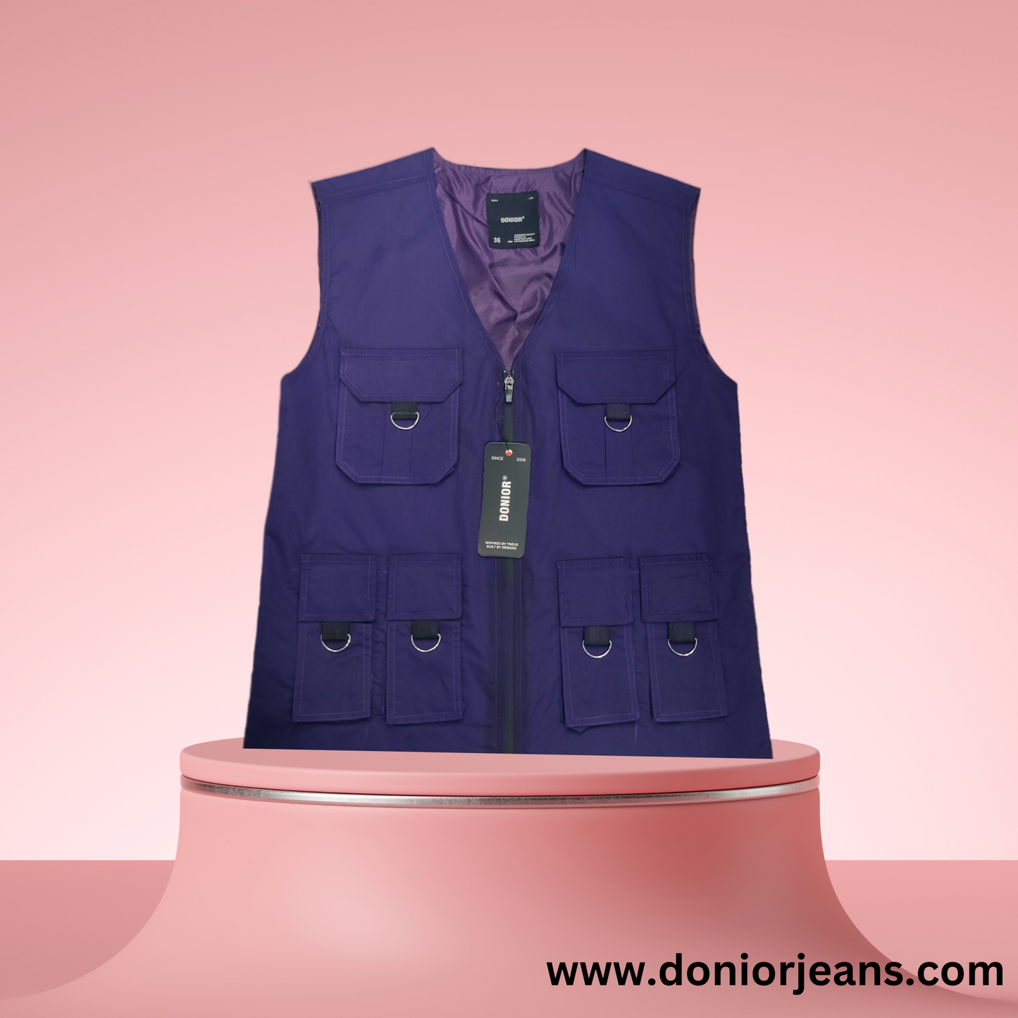 ROYAL SIDHU STYLE VAISTCOAT (12 MONTH) COTTON AND LYCEA FABRICATION