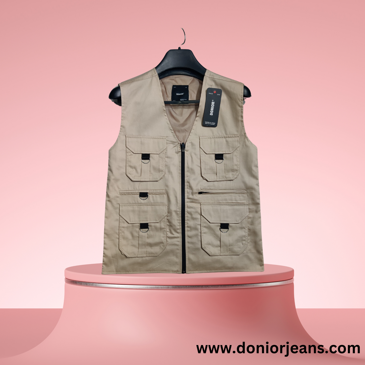 ROYAL SIDHU STYLE VAISTCOAT (12 MONTH) COTTON AND LYCEA FABRICATION