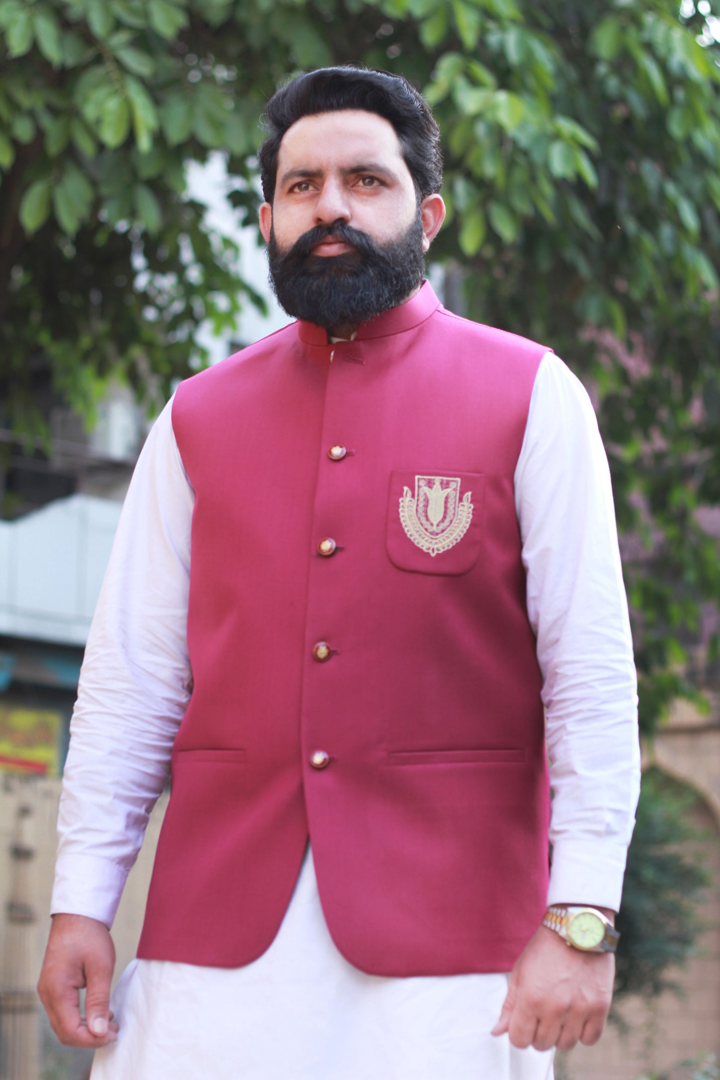 Royal Motive Waistcoat