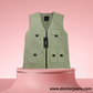 ROYAL SIDHU STYLE VAISTCOAT (12 MONTH) COTTON AND LYCEA FABRICATION