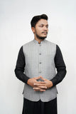 DONIOR SPECIAL SUITING LIGHT GREY CHECKERED EDITION DW-5