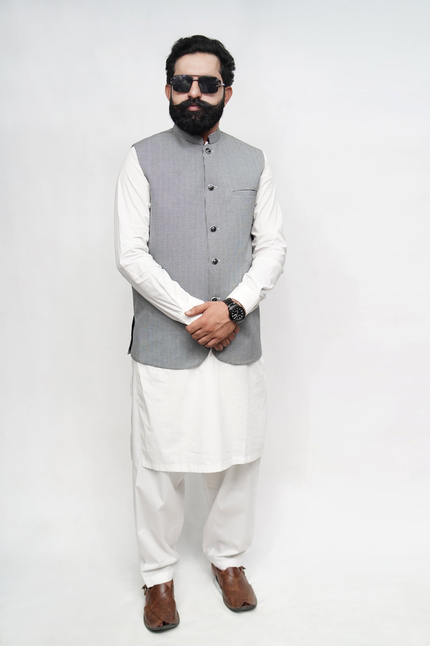 DONIOR SPECIAL SUITING LINEN OFFWHITE EDITION DW-7