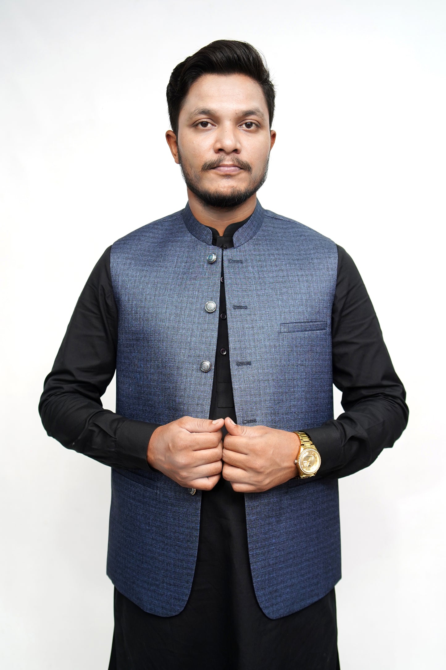 DONIOR SPECIAL SUITING TEXTURE BLUE EDITION DW-8