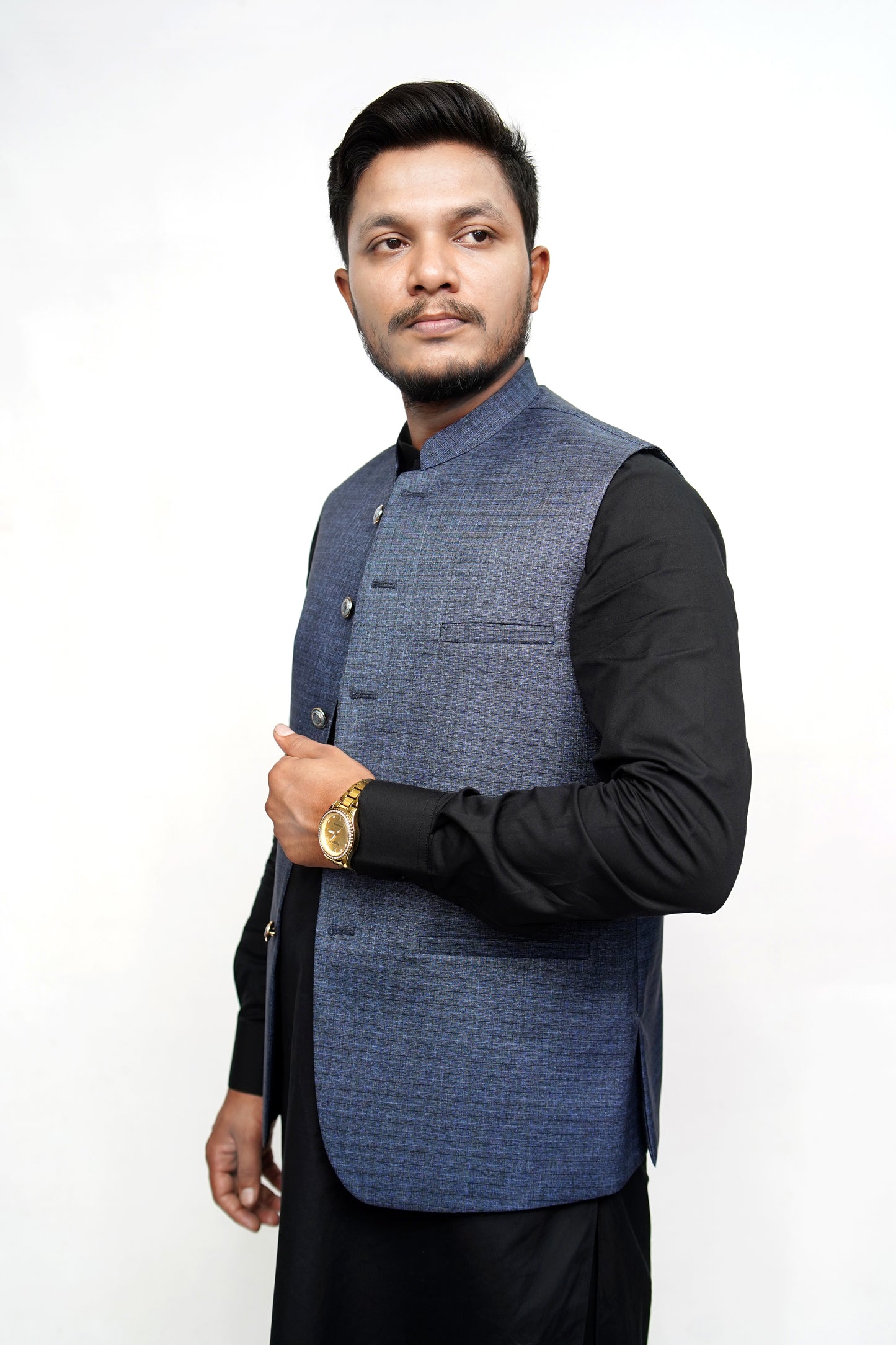 DONIOR SPECIAL SUITING TEXTURE BLUE EDITION DW-8