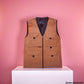 ROYAL SIDHU STYLE VAISTCOAT (12 MONTH) COTTON AND LYCEA FABRICATION