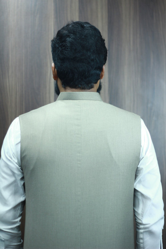 Donior's premium pearl suiting waistcoat