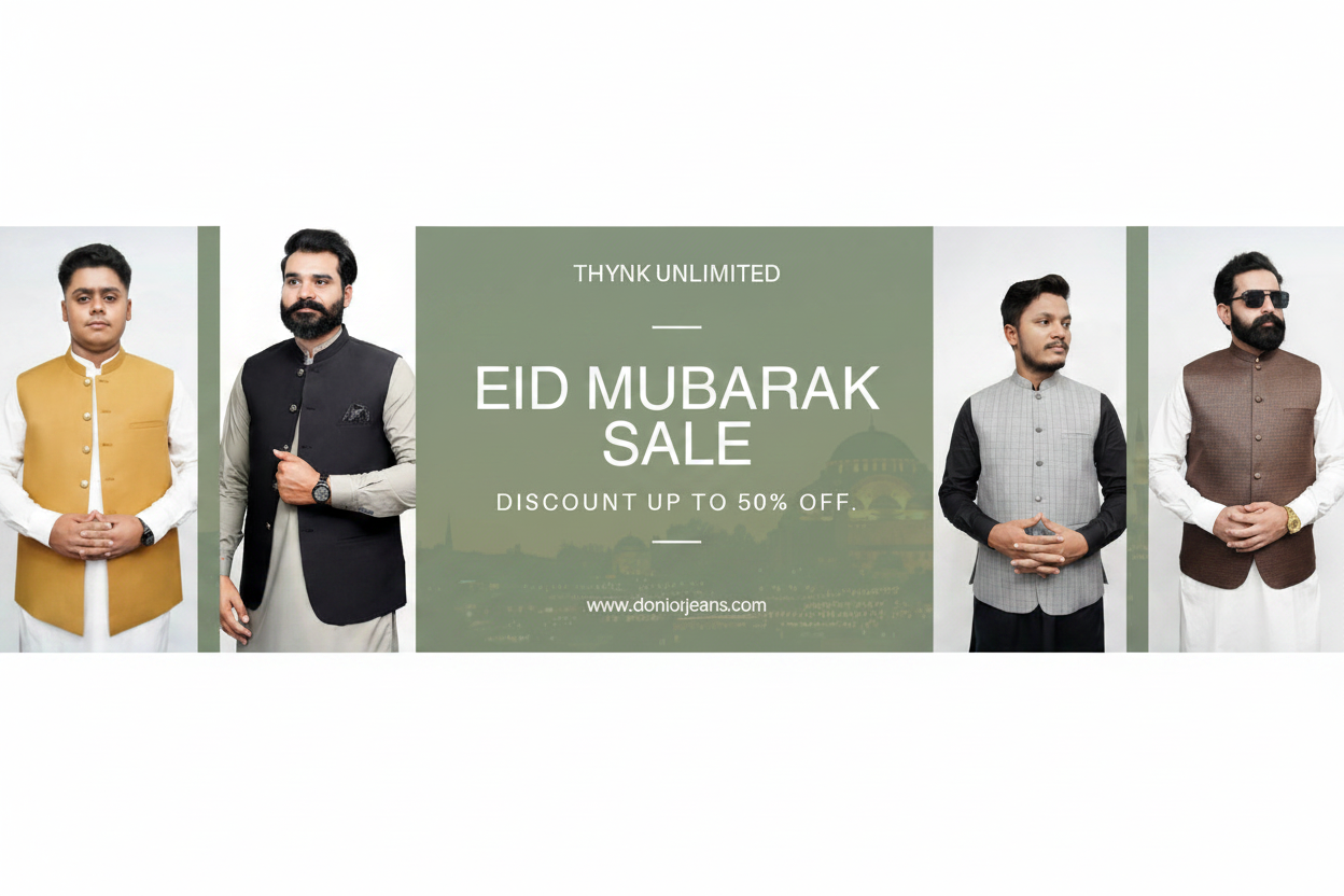 Eid Mubarak Sale Banner - Original