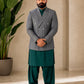 Donior Jeans Double Press Coat – Light Grey Pinstripe Premium Suiting Blazer | Article DDC-104