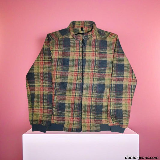 IMPORTED FLANNEL WOOL JACKET