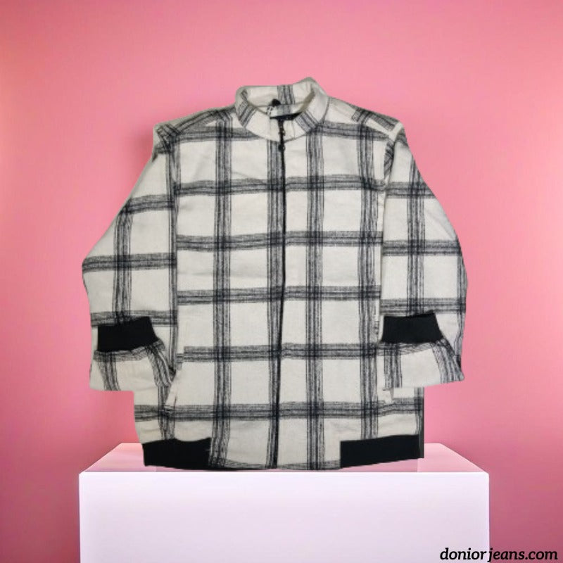 IMPORTED FLANNEL WOOL JACKET
