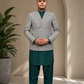 Donior Jeans Double Press Coat – Grey Checkered Premium Suiting Blazer |  DDC-99