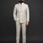 Beige Double Breasted Coat Pant Suit for Men | 2-Piece Formal Double Press Suit – DDP-997
