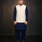 Cream Boski Waistcoat | Traditional Ethnic Wear | Machine Washable | DW-20